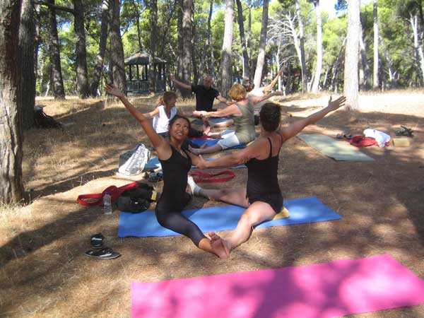 Yogaretreat i naturen